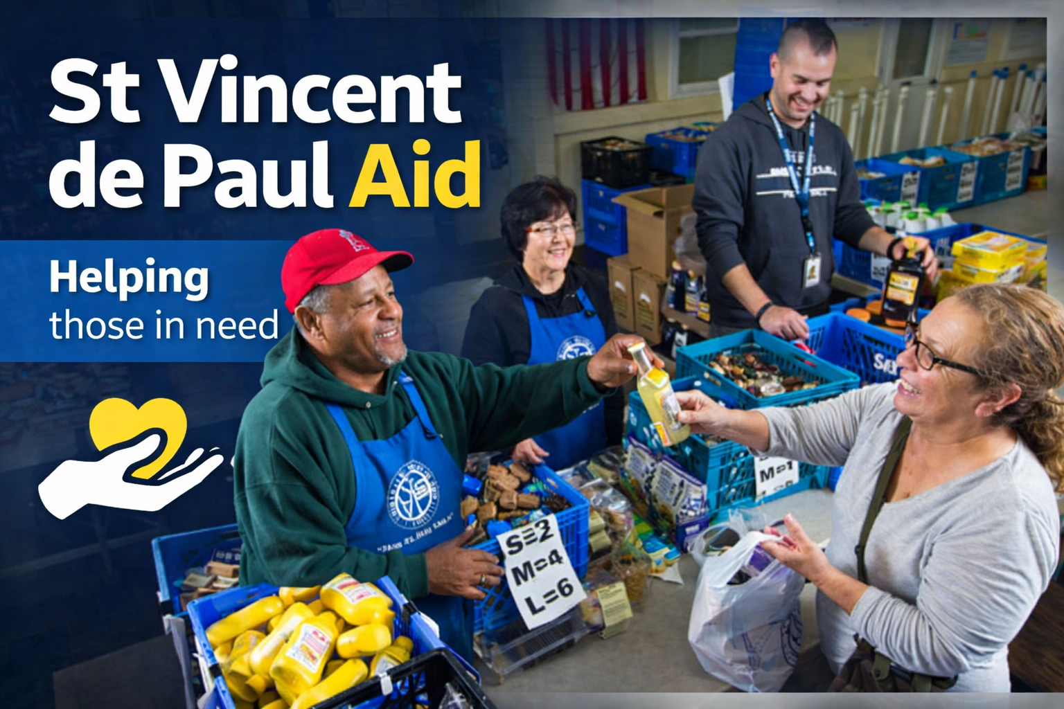 What the Society of Saint Vincent De Paul Offers People in Financial Need
