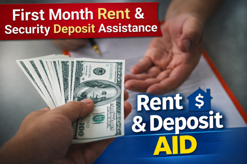 First Month Rent and Security Deposit Assistance Programs