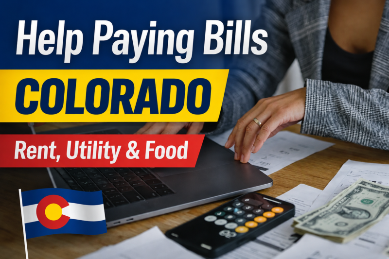 Get Help Paying Bills in Colorado – Rent, Utility & Food
